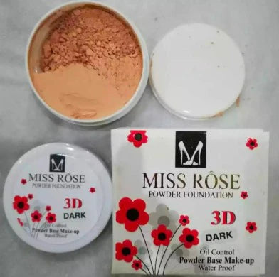 Miss Rose – Foundation Base Loose Powder 3d – Oil Control Waterproof