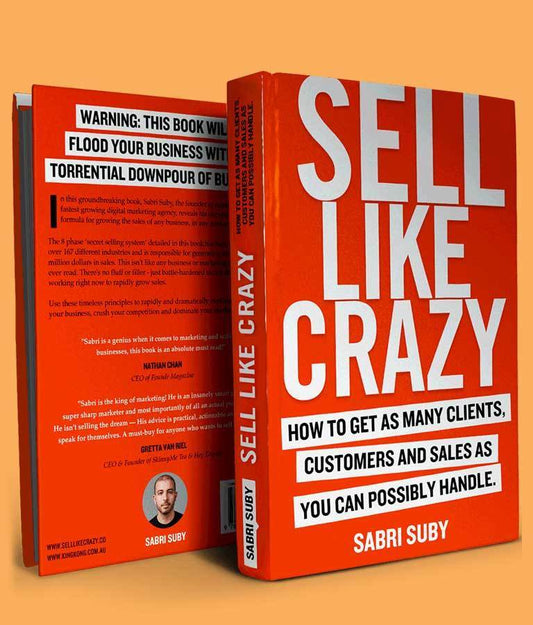 SELL LIKE CRAZY BY SABRI SUBY (book)