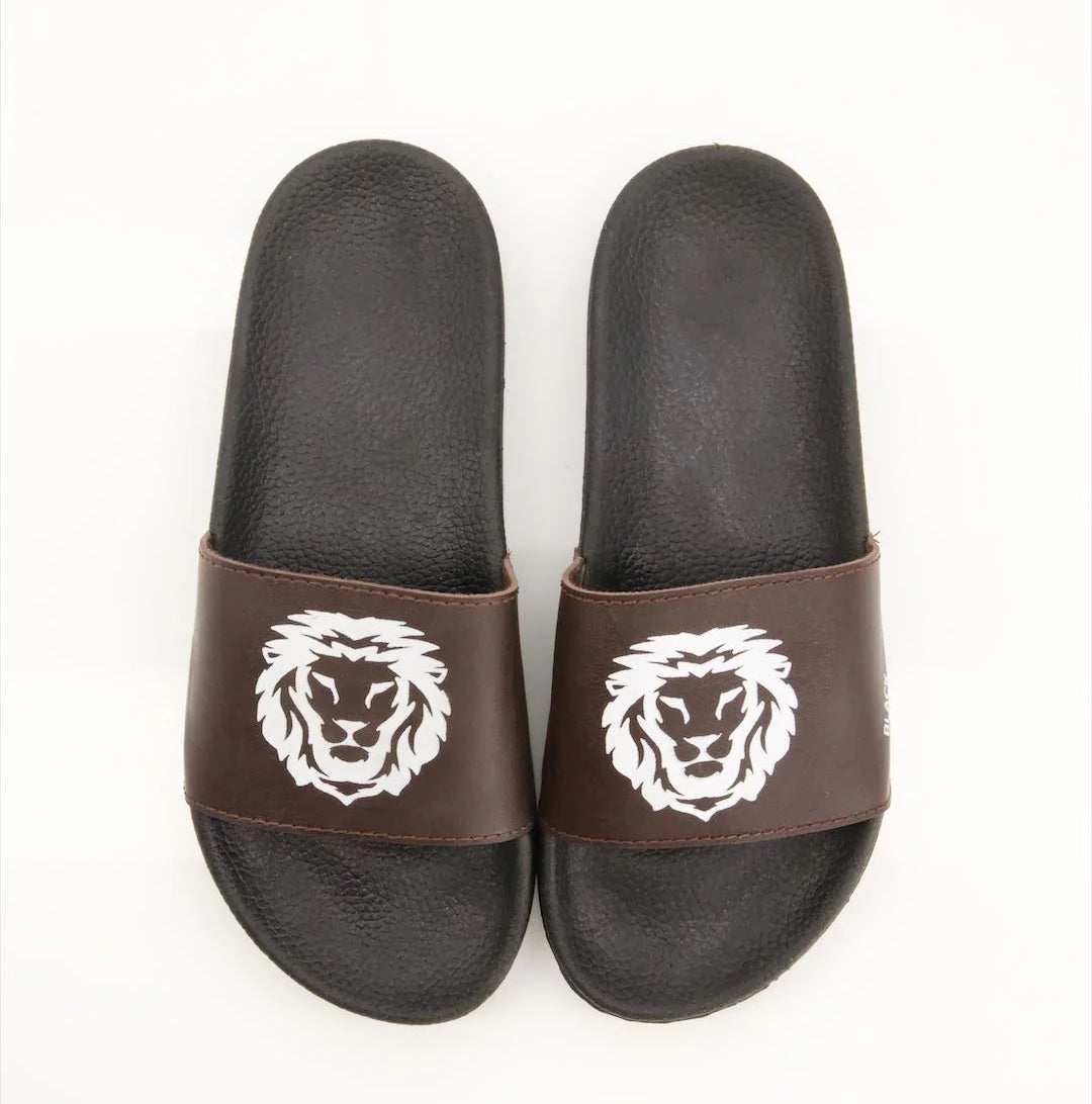 Comfortable Lion Printed Slippers Flip Flop for New Sole Slide 1403-lion for boys &amp; Mens