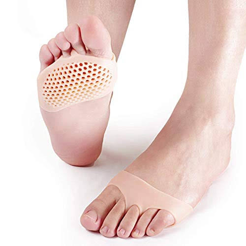 Silicon Pair Front Foot Gel Pad For Warts Night &amp; Pain Relief