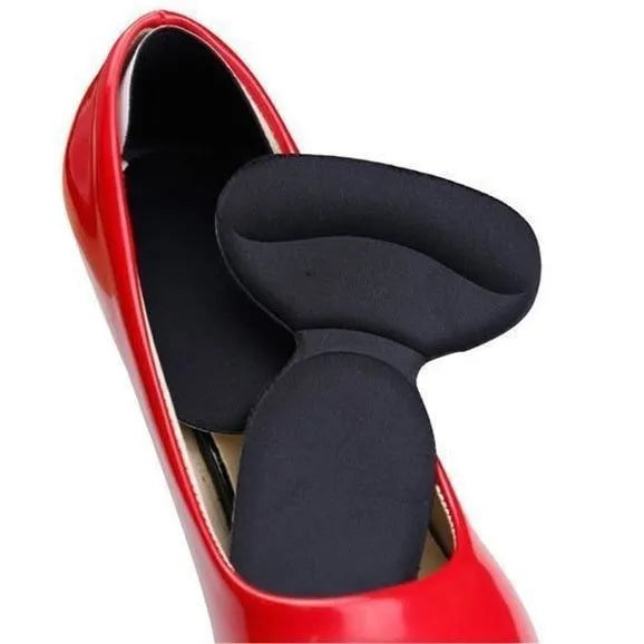 T shape high heel grip for foot support | Heel Cushion Pads T Shape Heel Sticker Tape Arch Support Insoles High Heeled Shoes Patches Foot Care Protector