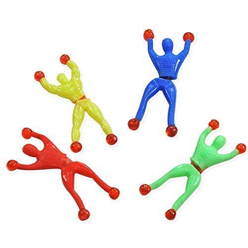 Magic sticky spider Men Creative Tricky Toys for Party Favor kids 20Pcs