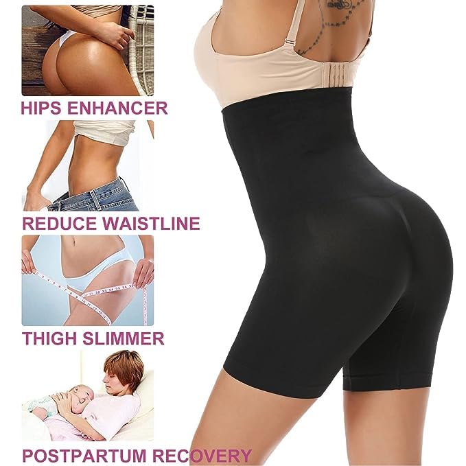 Women's High Waist Heavy-Shapewear | Tummy Control Tucker | Women’s Half Body Shaper, Waist Shape Wear |  Women Waist, Thigh, hips and Belly Slimmer Shape Wear