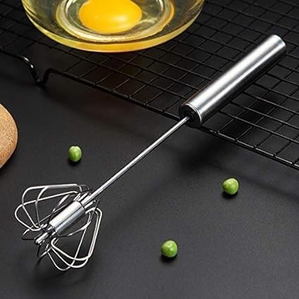 Hand Pressure Semi-automatic Egg Beater  Kitchen Accessories Tools Self Turning Cream Utensils Whisk Manual Mixer