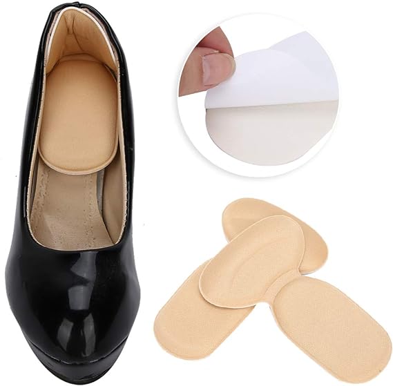 T shape high heel grip for foot support | Heel Cushion Pads T Shape Heel Sticker Tape Arch Support Insoles High Heeled Shoes Patches Foot Care Protector