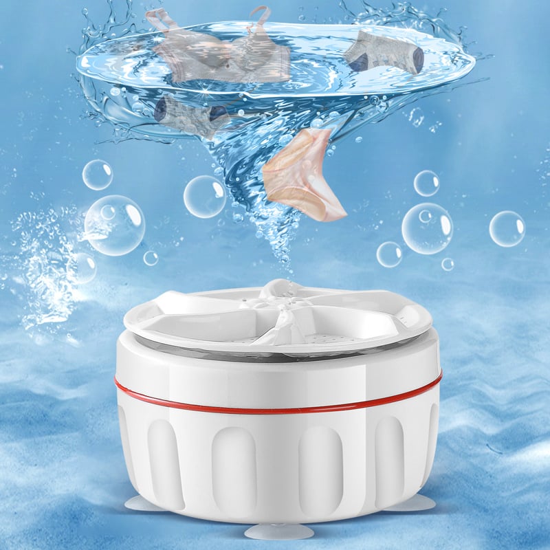 Mini Washing Machine USB Rotating Turbine Portable Washing Machine For Socks Small Rags