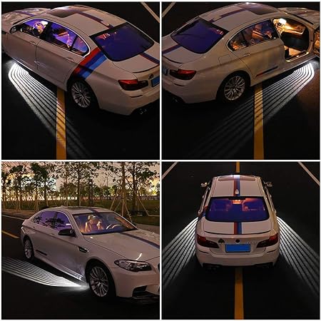 2PCS Motorcycle &amp; Car Welcome Light Door Courtesy Lights With Projector   Led Carpet Underglow For Car Motorcycle Light and car