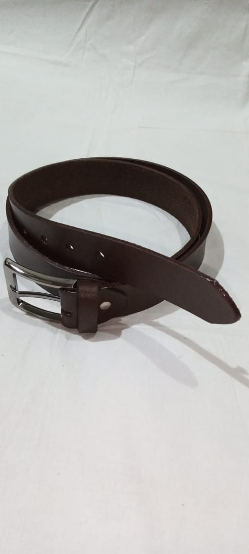 Buffalo Brown Plane Leather Belt