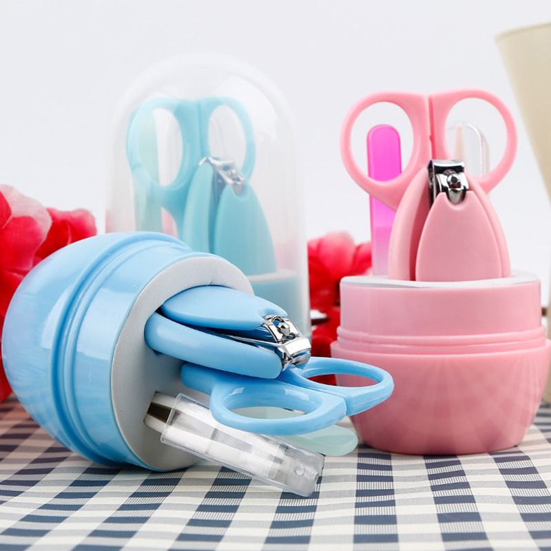 Baby Healthcare Kits Baby Nail Care Set Infant Nail Clippers Care Set with Rabbit Storage Box for Baby  (Mix/Random color)