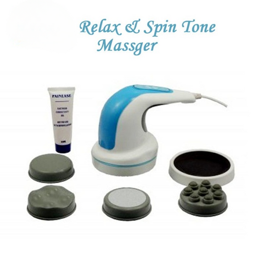 Relax and Spin Tone Body Massager(5in 1)