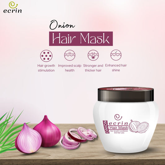 Ecrin Onion Hair Mask - Hair Treatment - 300ml