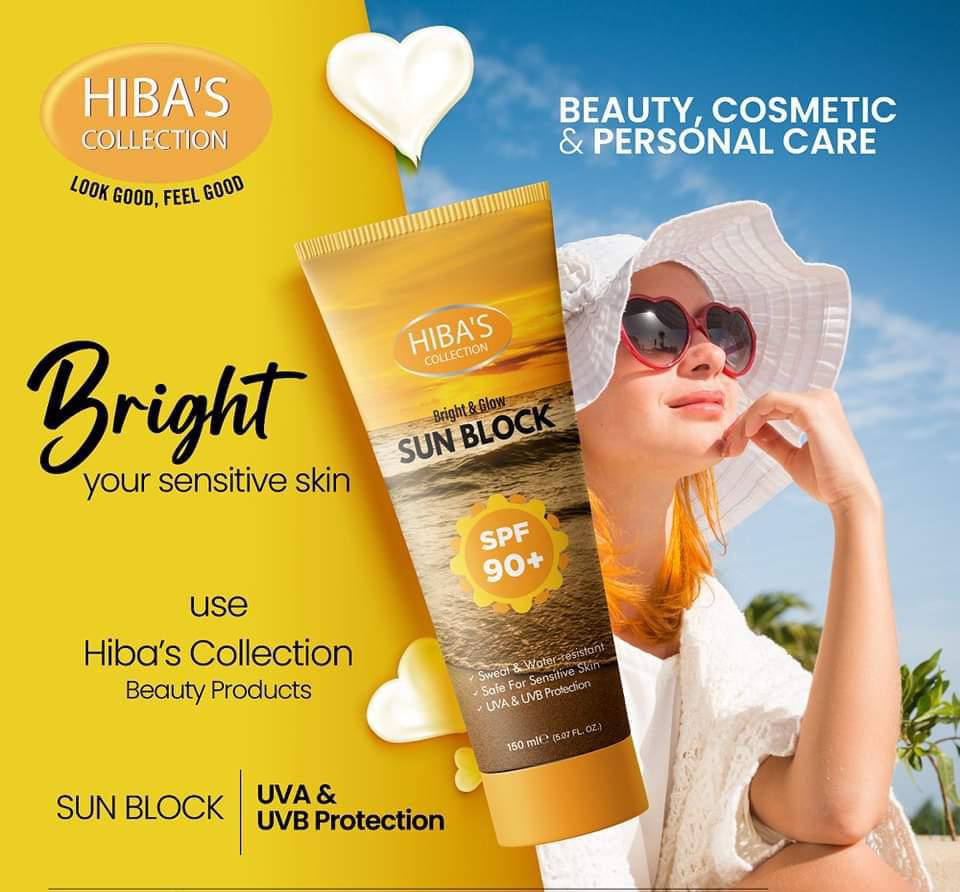 Hiba's sunblock (150 ml)