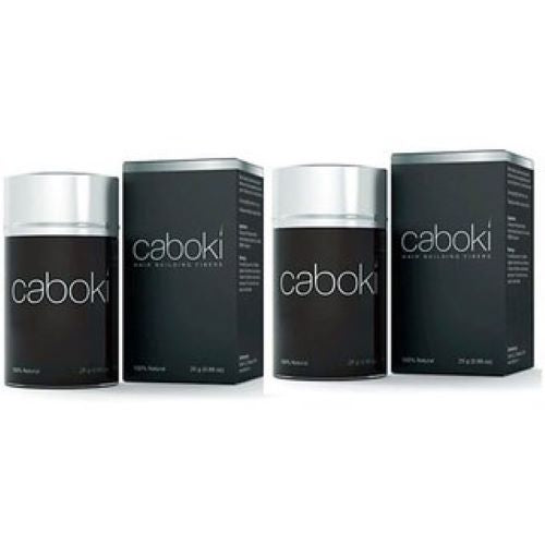 Caboki Hair Building Fibers  25g | Black | Dark Brown Hair building fibers  adds volume to thin hair