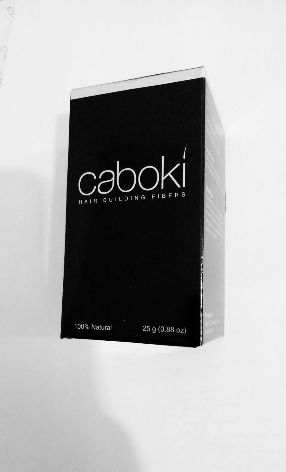 Caboki Hair Building Fibers  25g | Black | Dark Brown Hair building fibers  adds volume to thin hair