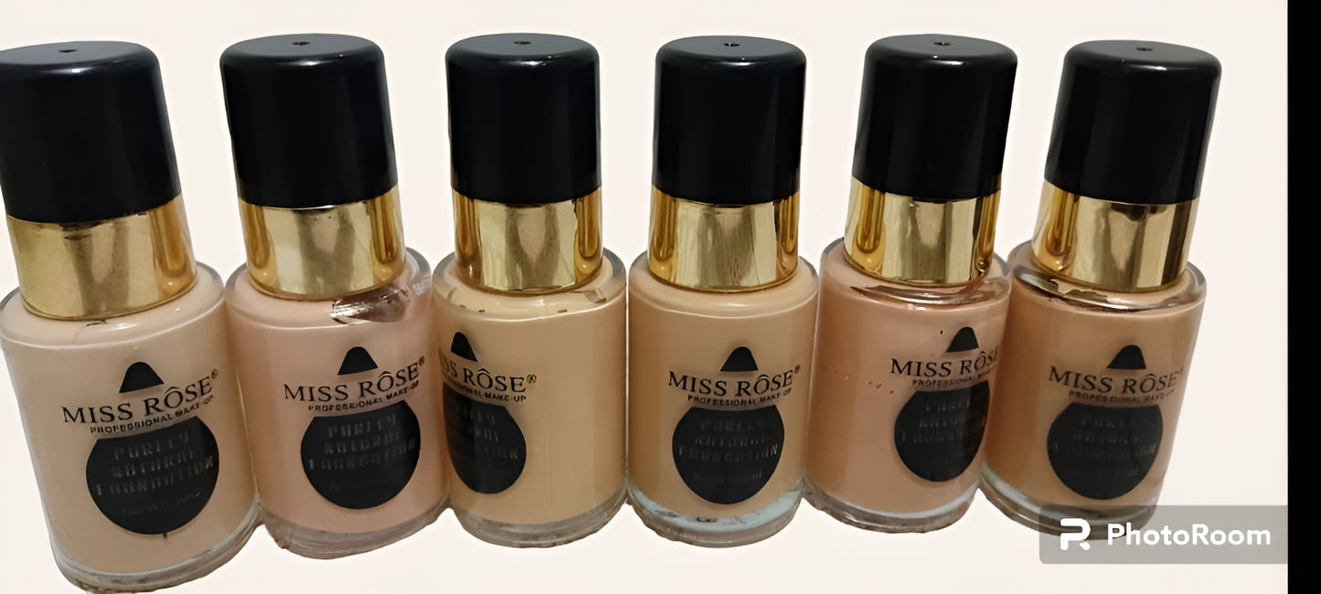 Miss Rose Professional Makeup Liquid Foundation