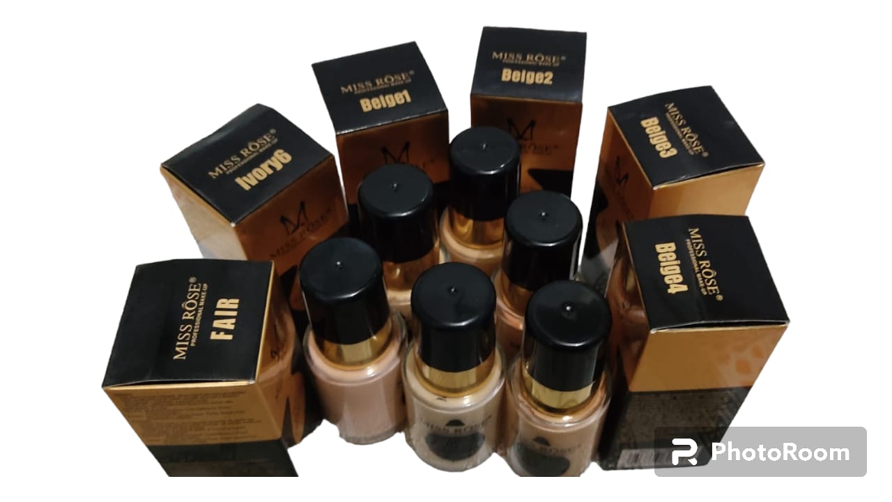 Miss Rose Professional Makeup Liquid Foundation