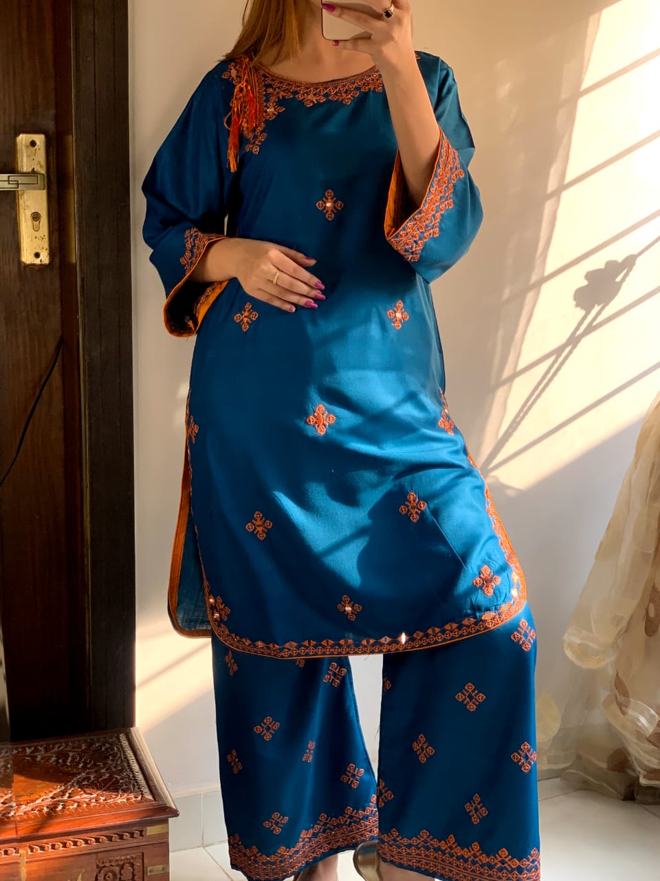 Balochi Embroidery  2pc Dress