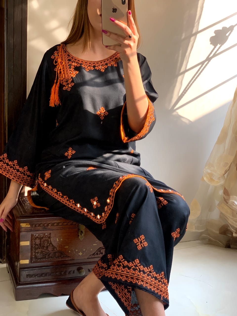 Balochi Embroidery  2pc Dress