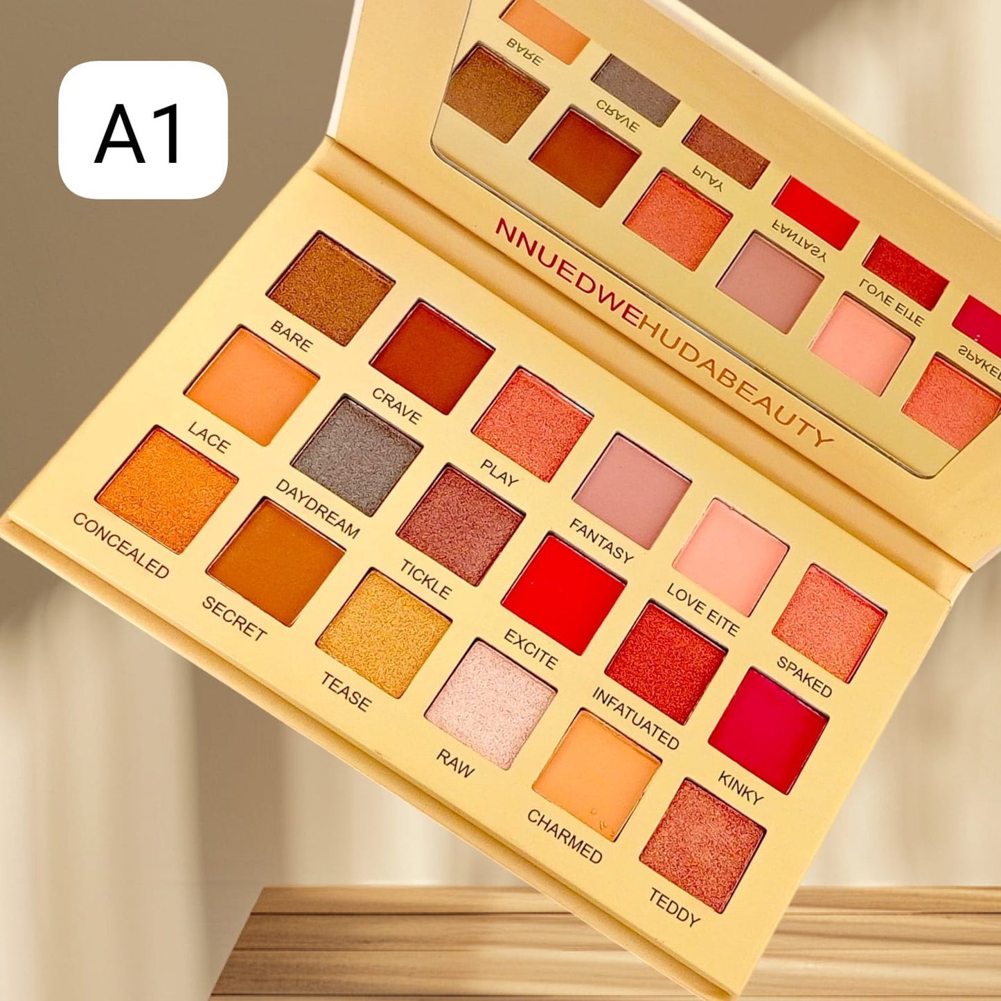 New NUDE HUDABEAUTY EYESHADOW PALETTE - (Imported)