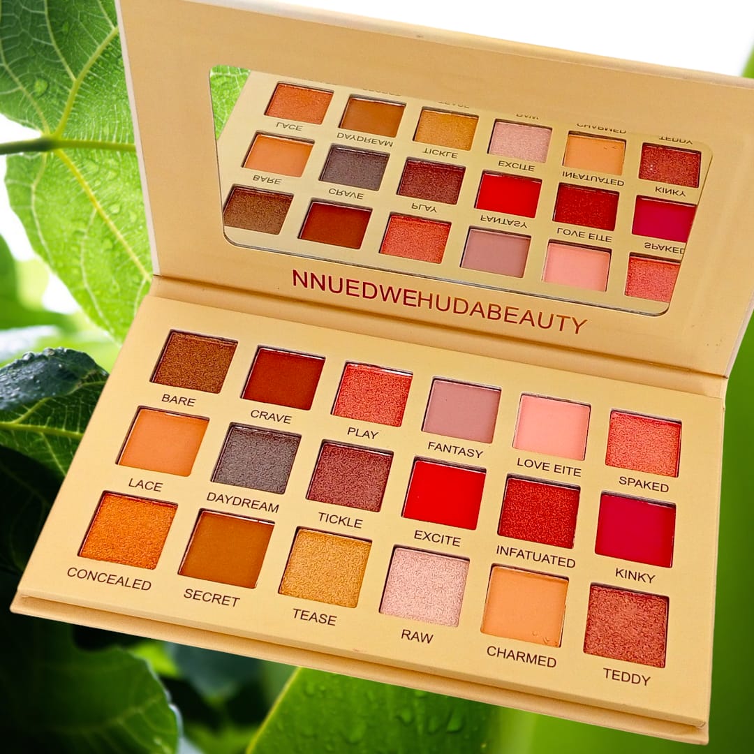 New NUDE HUDABEAUTY EYESHADOW PALETTE - (Imported)