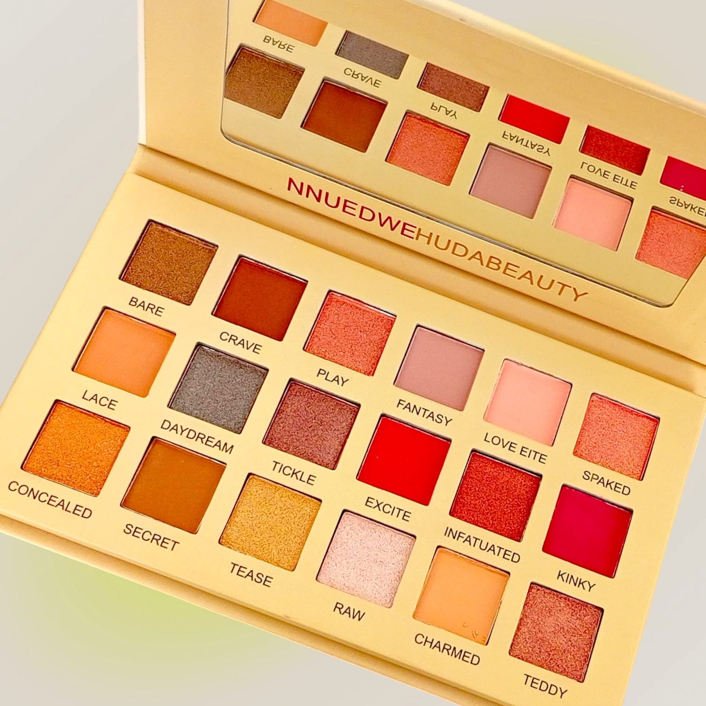 New NUDE HUDABEAUTY EYESHADOW PALETTE - (Imported)