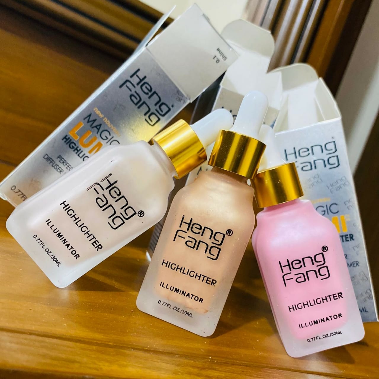 Set of 3 Heng Fang Liquid Highlighter