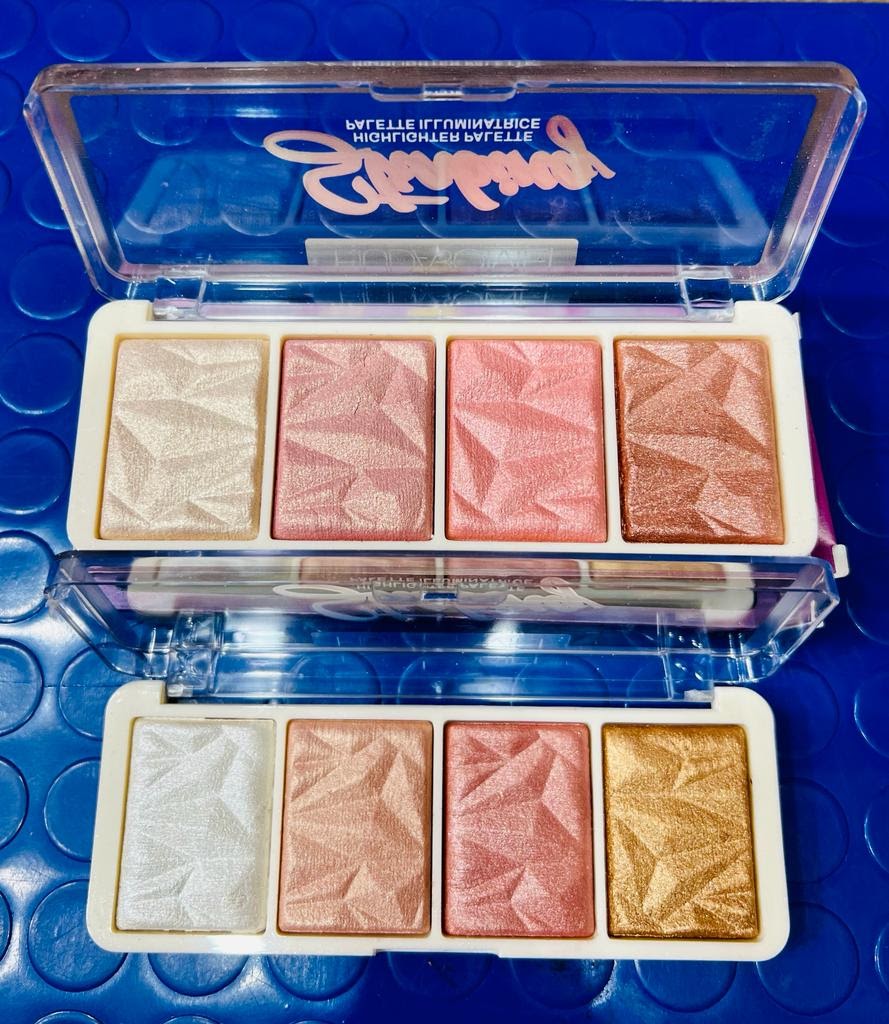 HUDABOMEI Strabing  HIGHLIGHTER PALETT &amp; PALLET ILLUMINATRICE ( IMPORTED )