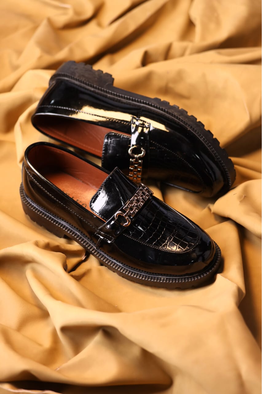 Men Premium Formal Shoes Buckle Design