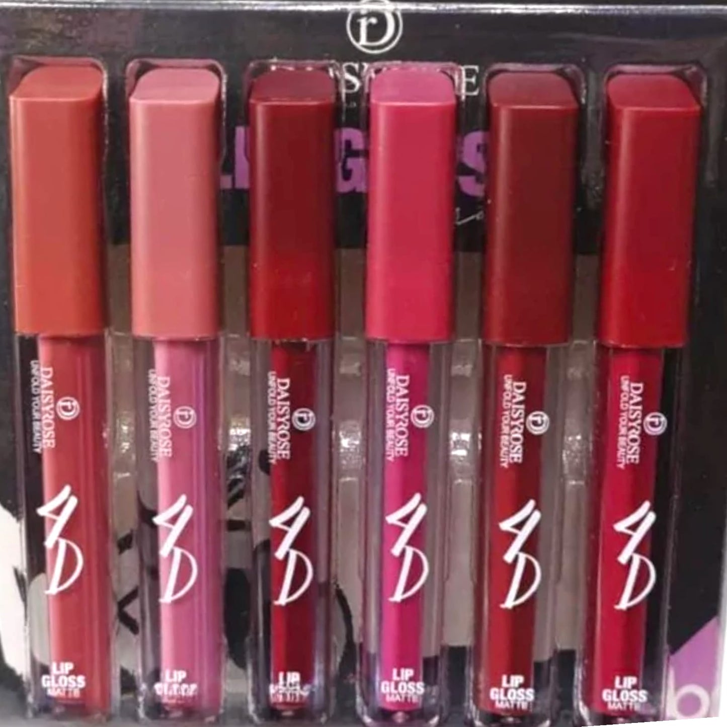 Daisy Rose Lipgloss 6 in 1