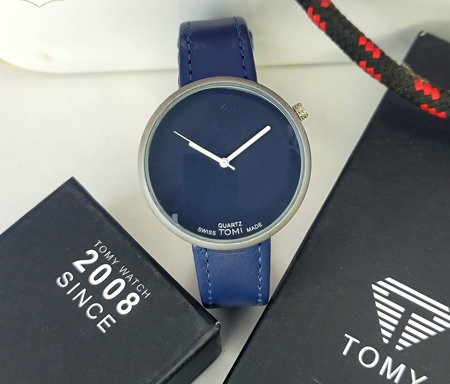 Aa1 TOMI Stylish Watch For boys and girls leather strap (With box )