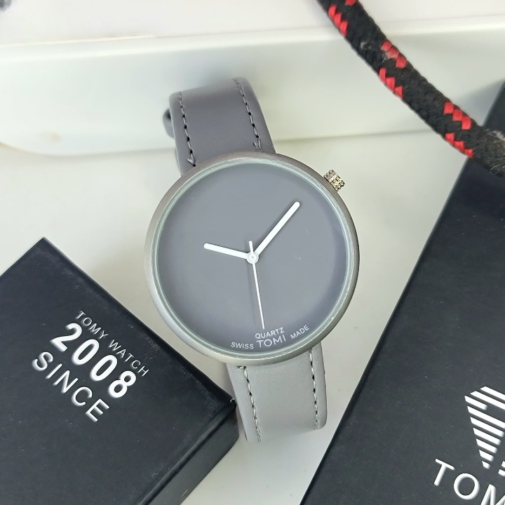 Aa1 TOMI Stylish Watch For boys and girls leather strap (With box )