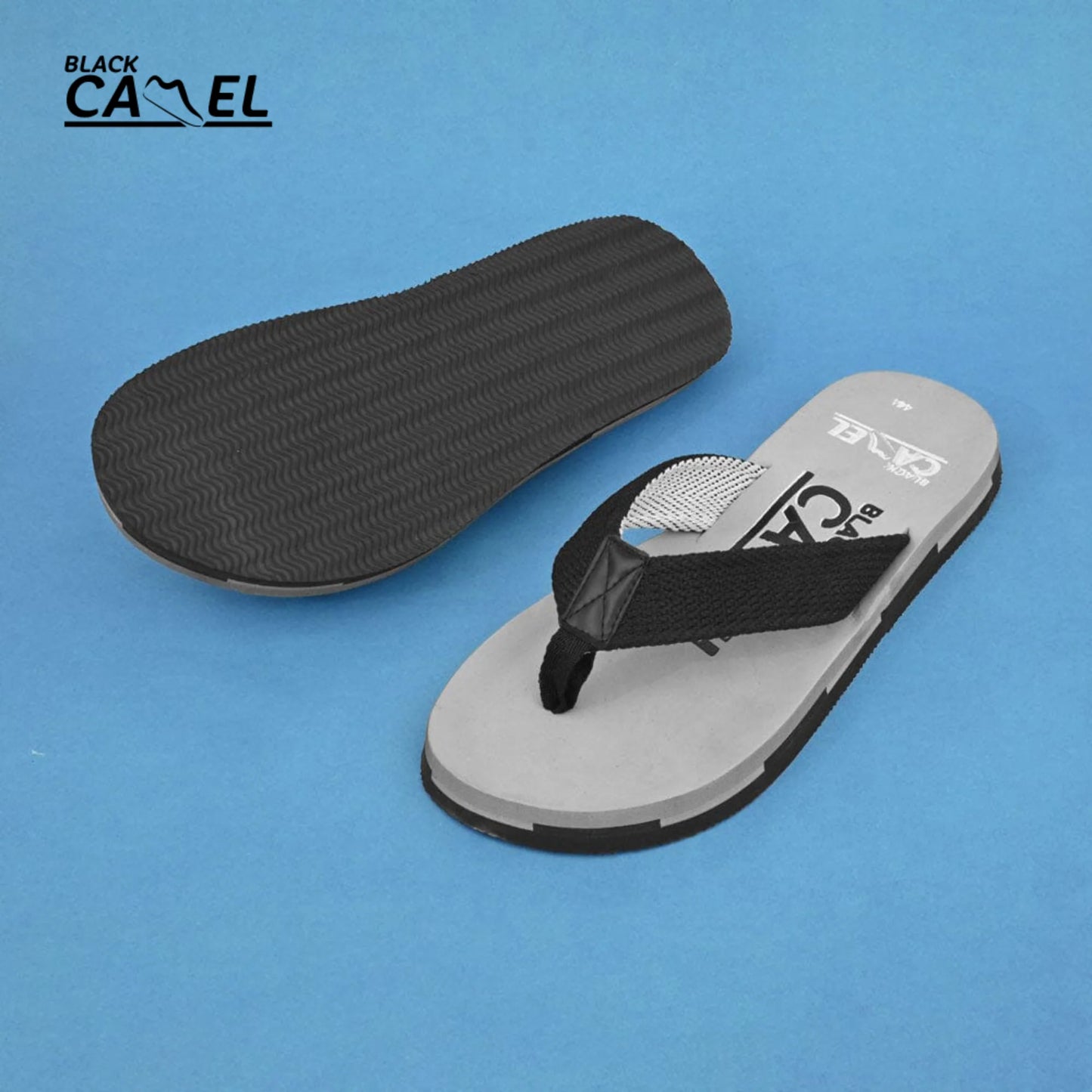 Black Camel Casual Slippers (Strider - 40-44)