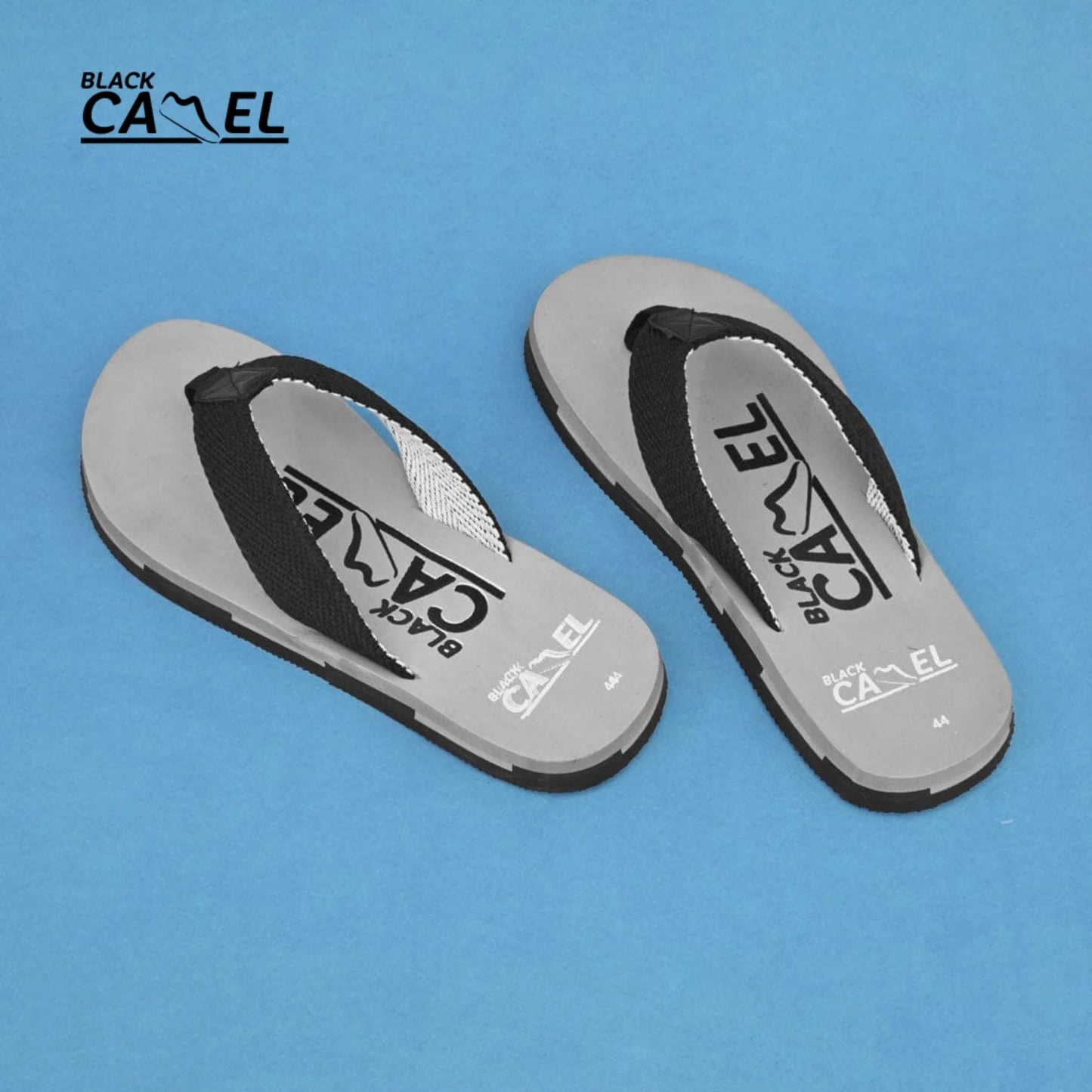 Black Camel Casual Slippers (Strider - 40-44)