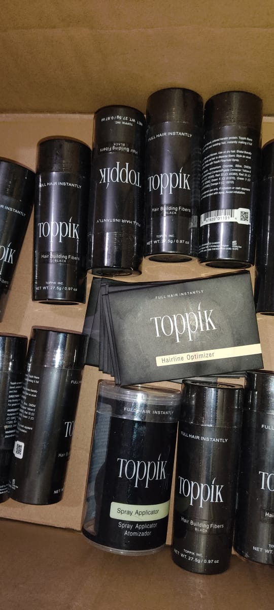 Toppik Hair Fiber 27.5g - BLACK and DARK BROWN