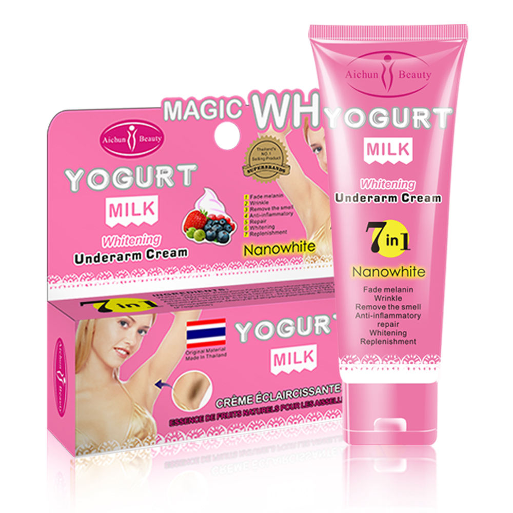 Aichun Beauty Yogurt Milk Underarm Whitening Cream 7-in-1 underarm cream